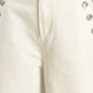 White Delicate Hue Woven Pants by Flying Tomato, lightweight and stylish pants shown on a model.