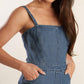 CLEAN GIRL DENIM JUMPSUIT