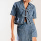 BY CHANCE DENIM SKORT