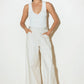 COFFEE RUN STRIPED WOVEN PANTS