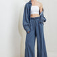 OFFLINE EDGE INDIGO DENIM PANTS