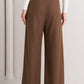 MONDAY FLOW BROWN WOVEN PANTS