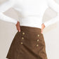 HERITAGE UTILITY FAUX SUEDE SKORT