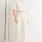 MODERN NEUTRAL TWILL PANTS