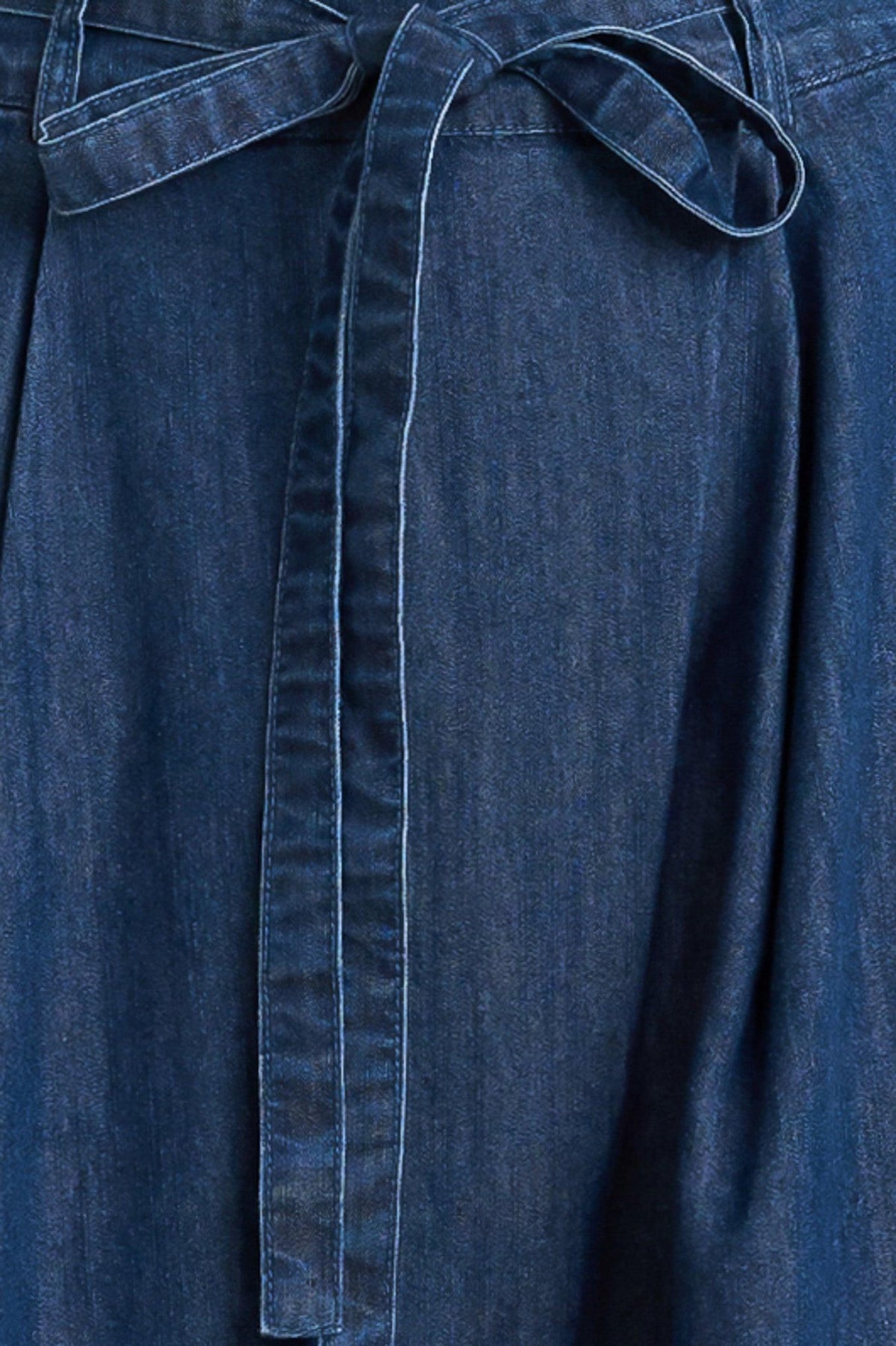 Flying Tomato relaxed tailored denim pants in indigo, loose fit with a comfortable, casual style and classic jean details.