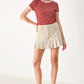 SOFT POWER WOVEN SKORT