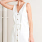 EFFORTLESS ATTRACTION WOVEN ROMPER