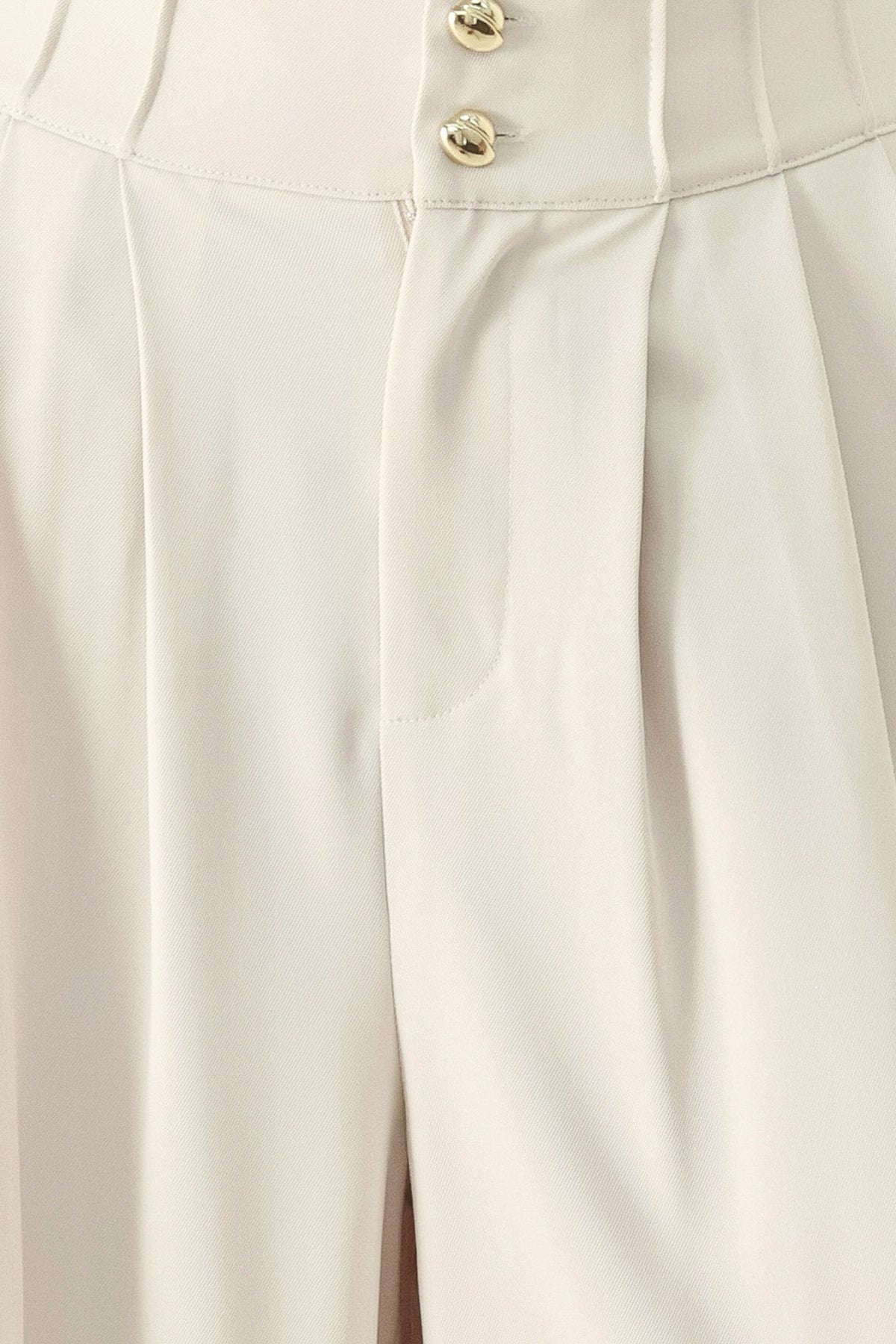 Flying Tomato modern minimal woven pants in neutral color, showcasing a stylish, tailored fit with clean lines.