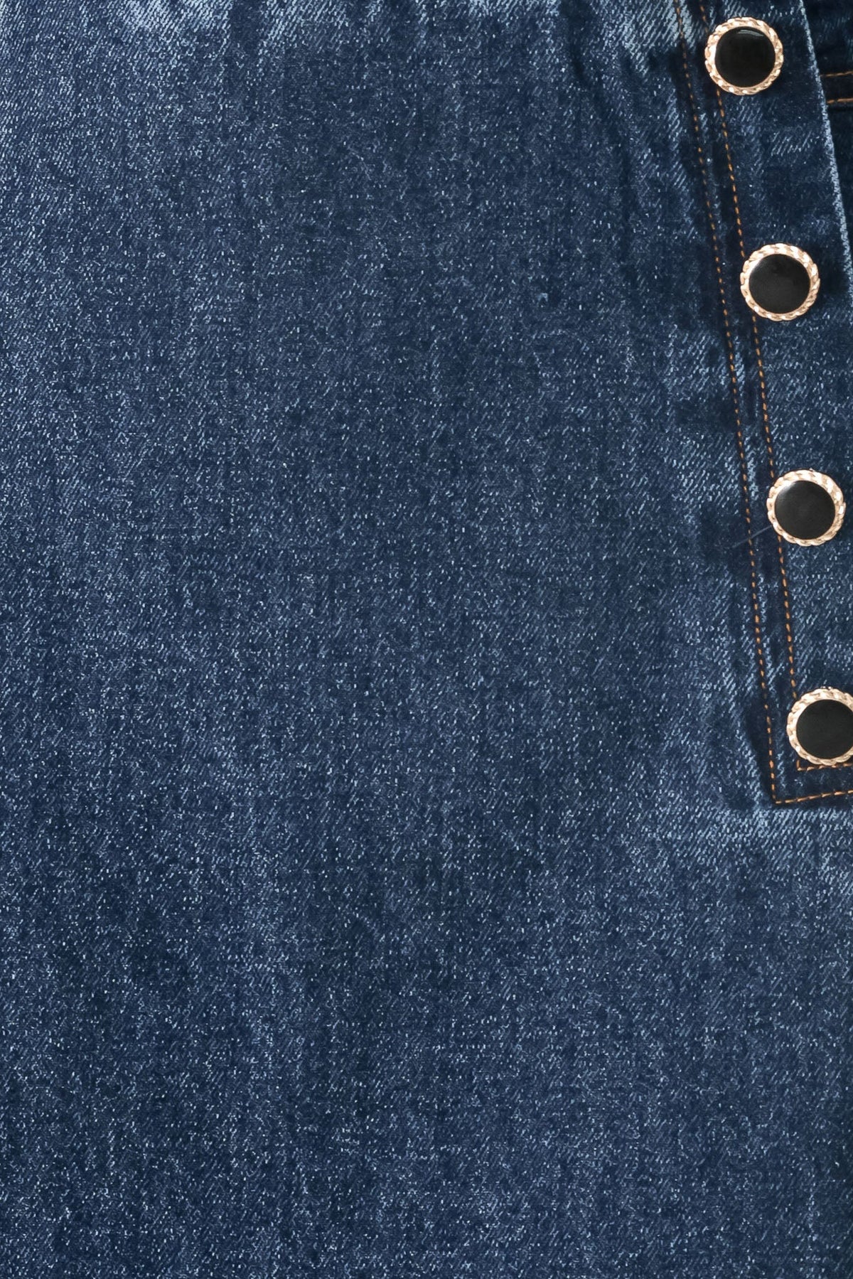 Flying Tomato Run the City denim skort in indigo, casual style with front pockets and a relaxed fit, perfect for everyday wear.