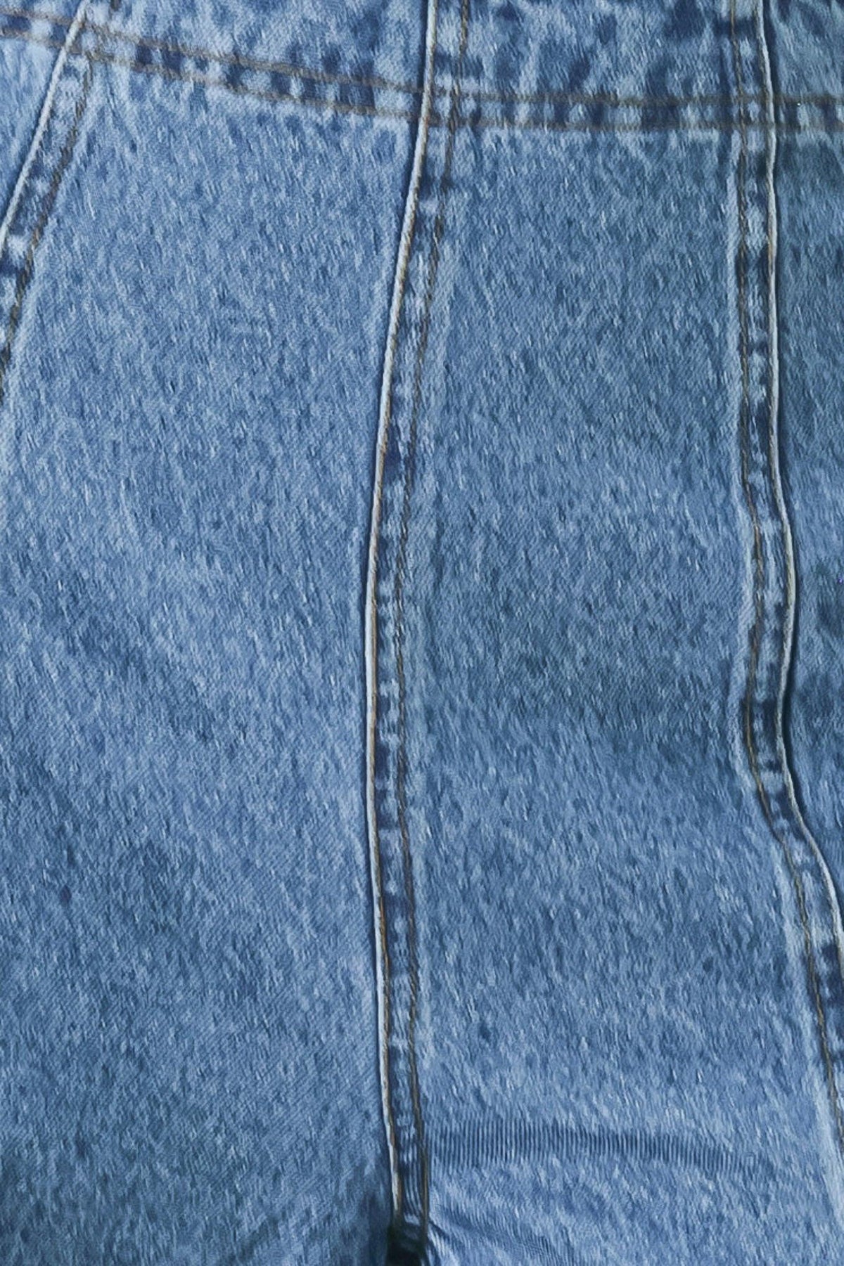 Flying Tomato City Armor denim pants in indigo, showcasing classic five-pocket design and slim fit style.