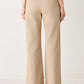 Flying Tomato Portofino woven pants in taupe, featuring a relaxed fit with woven fabric and side pockets.