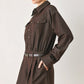 RICH COCOA WOVEN ROMPER