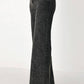 CITY LIMITS BLACK DENIM WIDE LEG PANTS