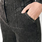 CITY LIMITS BLACK DENIM WIDE LEG PANTS