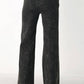 CITY LIMITS BLACK DENIM WIDE LEG PANTS