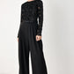 AFTER DARK LACE WIDE LEG JUMPSUIT