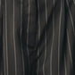 Flying Tomato City After Dark striped wide-leg pants in black, featuring bold horizontal stripes and a relaxed fit.