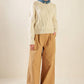 TOTALLY SMITTEN PULLOVER SWEATER TOP