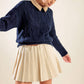 TOTALLY SMITTEN PULLOVER SWEATER TOP