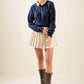 TOTALLY SMITTEN PULLOVER SWEATER TOP