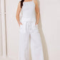 BIT OF SUNSHINE WHITE SWEATER KNIT TANK TOP