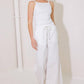 BIT OF SUNSHINE WHITE SWEATER KNIT TANK TOP