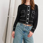 MONO FRAME SWEATER KNIT TOP