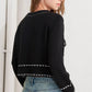 MONO FRAME SWEATER KNIT TOP