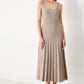 MONO FORM SWEATER KNIT MIDI DRESS