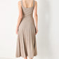 MONO FORM SWEATER KNIT MIDI DRESS
