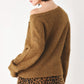 FIRESIDE CHARM CINCHED NECK SWEATER