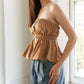 DARLING IMAGE WOVEN TOP