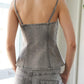 SLEEK ESSENCE DENIM TOP