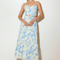 URBAN CHARM WOVEN CAMI TOP AND SKIRT SET