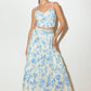URBAN CHARM WOVEN CAMI TOP AND SKIRT SET
