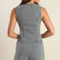 DAISY DATE DENIM VEST