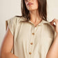 GO WITH GRACE WOVEN SHIRT
