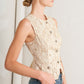 SWEET BUT STRONG WOVEN VEST