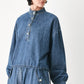 INDIGO COMFORT LINE DENIM TOP