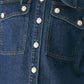 DEEP INDIGO MODERN MUSE DENIM TOP