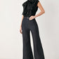 MODERN STATEMENT BOW WOVEN TOP