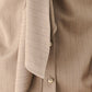 MOCHA MUSE SCARF TIE BUTTON DOWN TOP