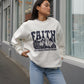 Faith Can Move Mountains Unisex Crewneck