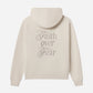 Faith Over Fear Taupe Unisex Hoodie