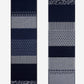 Federico (grey/blue) - Warm and soft Italian scarf from wool blend