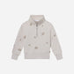Floral Kids Half-Zip
