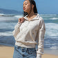 Floral Women's Half-Zip