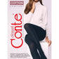 Tights Conte Cotton 450 Den - Warm Opaque