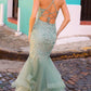 Nox Anabel G1368 Long Sleeveless Layered Tulle Mermaid Gown
