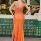 Nox Anabel G1650 Strapless Dress With A Semi-Sweetheart Top Embroidery - Slit